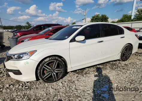 2017 Honda Accord Sport из США, поврежденный, VIN 1HGCR2F53HA137457